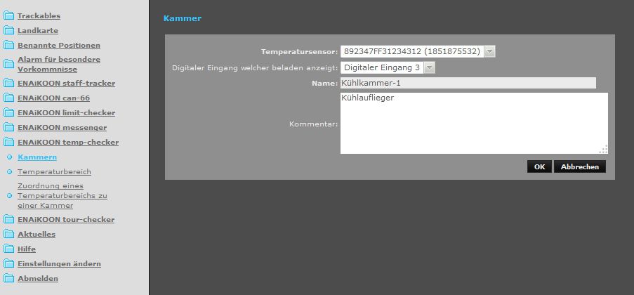 Temperaturaufzeichnung und Temperaturerfassung im Tiertransport